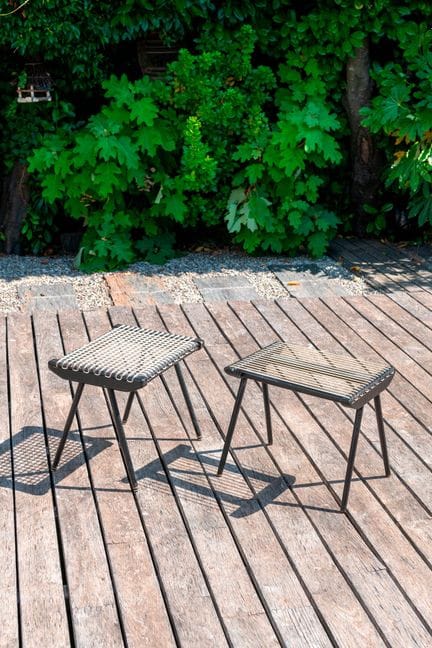 Georges TIGIEN (20th century)
Pair of stools or en