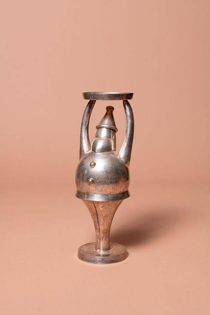 Jean BOGGIO (1963)
Fackel
Versilbertes Metall
H 26