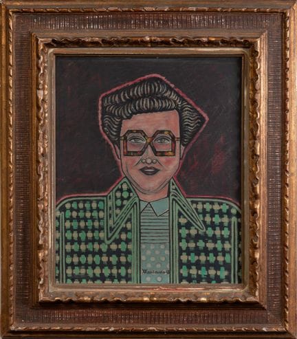 Wantoura (Scuola moderna)
Ritratto, 1948
Olio su t