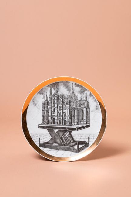 Piero FORNASETTI (1913-1988)
Duomo, 1975
Piatto
Po