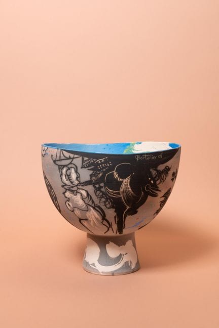 Gilbert PORTANIER (1926–2023)
Bowl, 2006
Painted, 