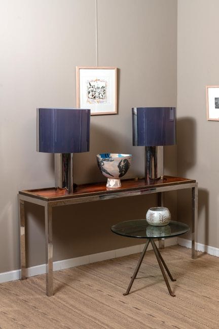 一对台灯
“Dada de Negri”
Knoll International 出品
有机玻璃和铝