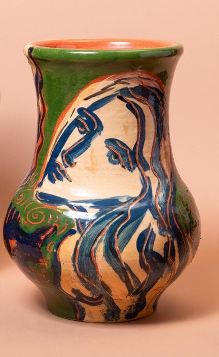 Patrick BOCCA ROSSA (1954) in Vallauris
Vase
Glaze