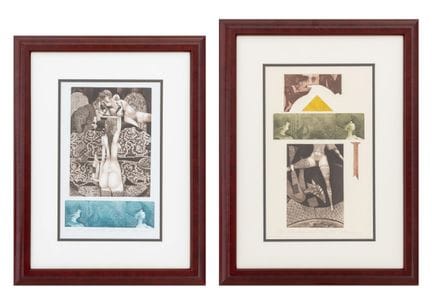 Dimiter Popgeorgiev, « Cycle Series », gravures, 2