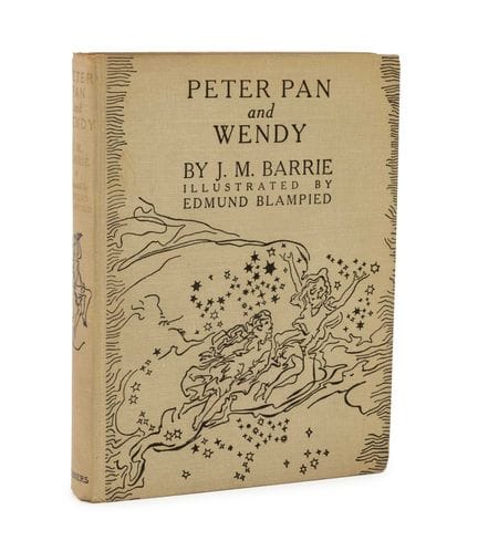 J.M. Barrie, « Peter Pan et Wendy », 1940
Barrie, 