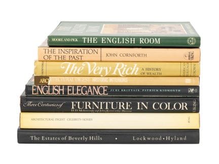Ouvrages sur l'architecture et la décoration d'int