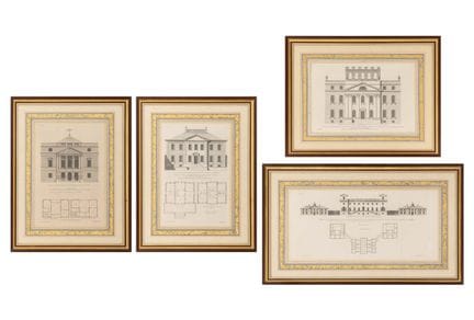 Gravures architecturales de Colen Campbell, 4
Cole