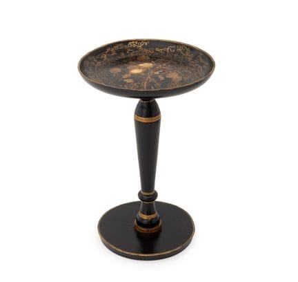 Tavolino in stile chinoiserie laccato nero
Tavolin