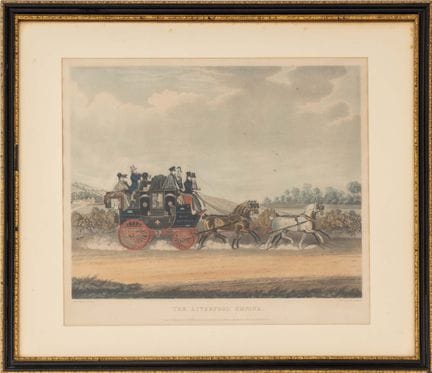 James Pollard, « The Liverpool Umpire », gravure
J