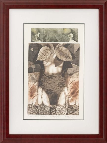 Dimiter Popgeorgiev, « East Home XIV », gravure
Di