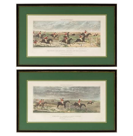John Dean Paul « Leicester Hunt » : aquatintes, 2
