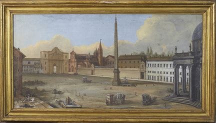 PITTORE ATTIVO A ROMA NELLA SECONDA META' DEL XVII