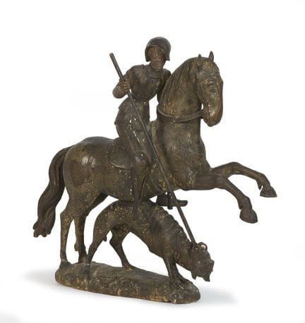 ST. GEORGE AND THE DRAGON
SOUTHERN GERMANY, SECOND