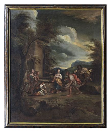 PITTORE LOMBARDO, XVIII SECOLO

REBECCA ED ELIEZER