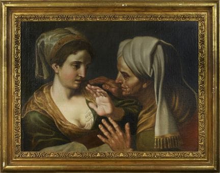 17TH-CENTURY PAINTER FROM NORTHERN ITALY
Oil on ca
