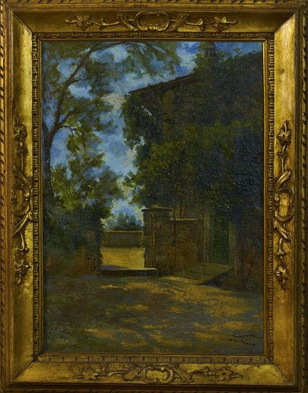 PITTORE DEL XIX SECOLO

PAESAGGIO 
Olio su tela, c
