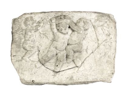 MARBLE BAS-RELIEF, ROME XVII CENTURY

Depicting ga