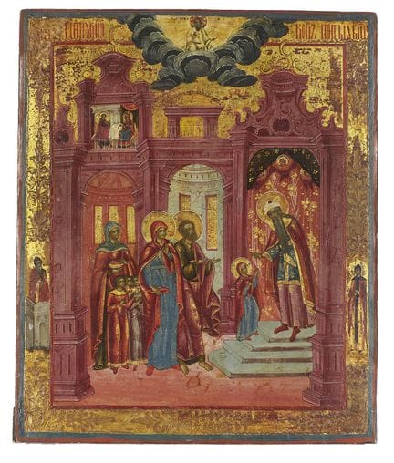 RUSSIAN SCHOOL, 19TH CENTURY

THE PRESENTATION OF 