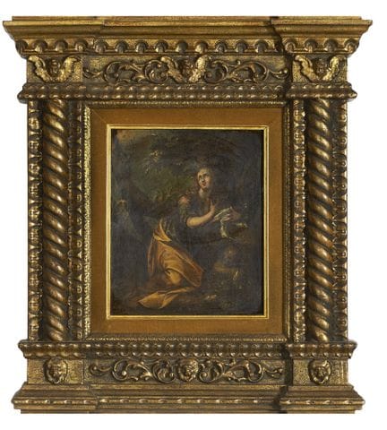 EARLY 18TH-CENTURY PAINTER

MARY MAGDALENE
Oil on 
