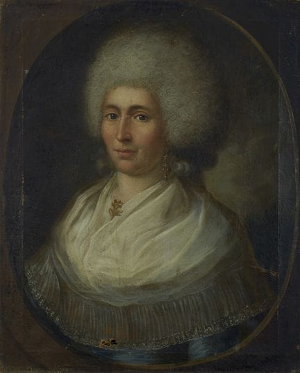 PITTORE DEL XVIII SECOLO

RITRATTO DI NOBILDONNA
O