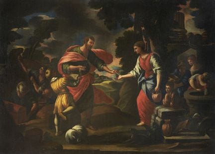 VENETIAN PAINTER, LATE 17TH CENTURY

REBECCA AND E
