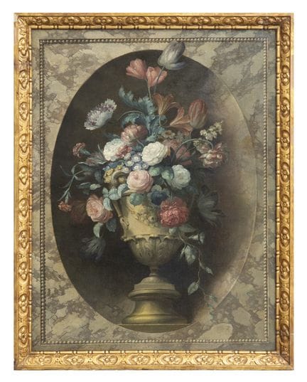 PITTORE FRANCESE, XVIII SECOLO

VASO DI FIORI SU F