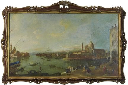 19TH-CENTURY PAINTER

THE BASIN OF SAINT MARK WITH