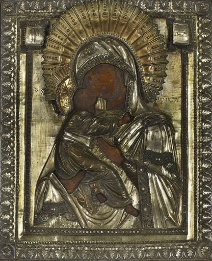 RUSSIAN SCHOOL, 19TH CENTURY

OUR LADY OF VLADIMIR