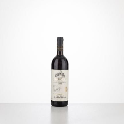 巴罗洛“莱·罗克·德尔·法莱托”B.贾科萨 1987
1瓶（75cl）