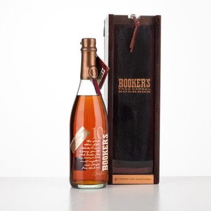 Bourbon Whiskey 10th Anniversary 8 Years Old Booke