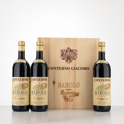 Monfortino G. Conterno 巴罗洛珍藏干红葡萄酒 2013
3 瓶（75 毫升） 