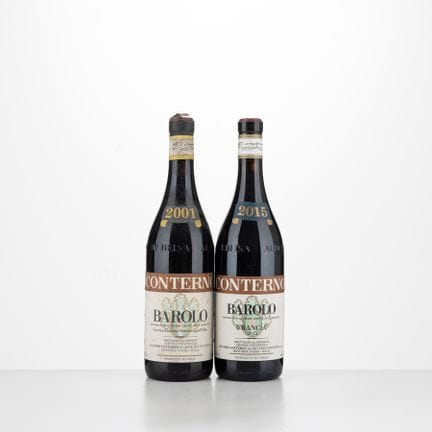 G. Conterno 法国巴罗洛精选
2001 年 1 瓶（75cl）
2015 年 1 瓶（75