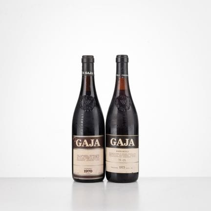 加雅巴尔巴雷斯科精选
1970年 1瓶（75cl）
液位2厘米
1973年 1瓶（75cl）
液位2