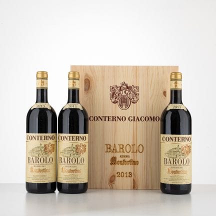 Monfortino G. Conterno 巴罗洛珍藏干红葡萄酒 2013
3 瓶（75 毫升） 