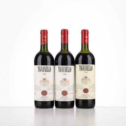 Sélection Tignanello Antinori
1980 2 bouteilles (7