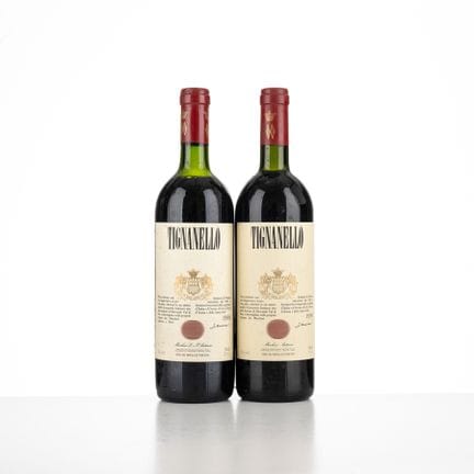 Sélection Tignanello Antinori
1988 1 bouteille (75