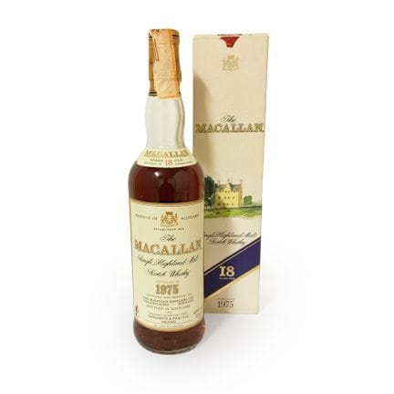 Macallan 1975 18-Year-Old Whisky, Imported by Giov