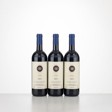 Sassicaia Tenuta San Guido 2014
3 bouteilles (75 c