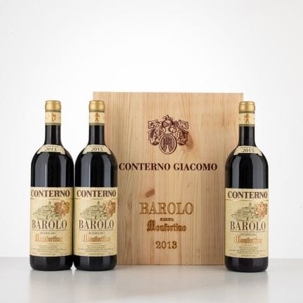 Monfortino G. Conterno 巴罗洛珍藏干红葡萄酒 2013
3 瓶（75 毫升） 