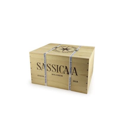Sassicaia Tenuta San Guido 2018
6 bouteilles (75 c