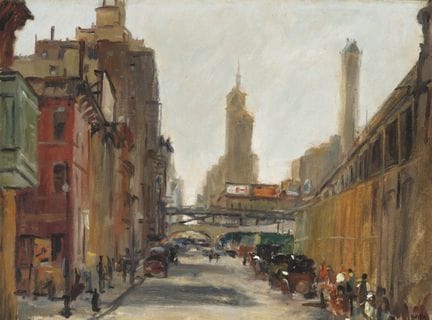 阿尔弗雷德·米拉（ALFRED MIRA），美国，1900-1981年，《纽约市第59街与第一大道》