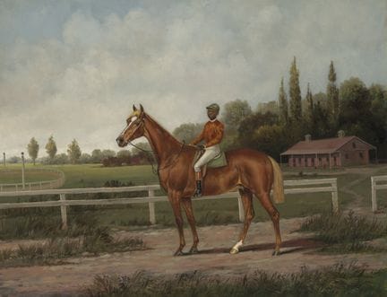 HENRY H. CROSS, estadounidense, 1837-1918, «Caball