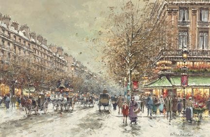 ANTOINE BLANCHARD, francés, 1910-1988, «Bol. des C