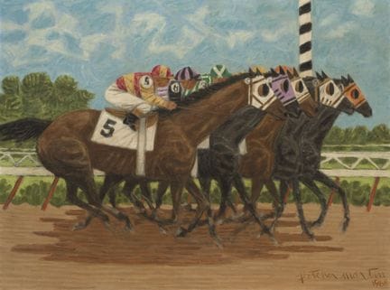 FLETCHER MARTIN, americano, 1904-1979, *The Bettin