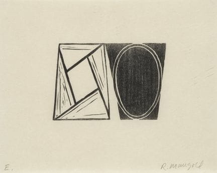 罗伯特·曼戈尔德（ROBERT MANGOLD），美国人，生于1937年，版画作品 1968-199