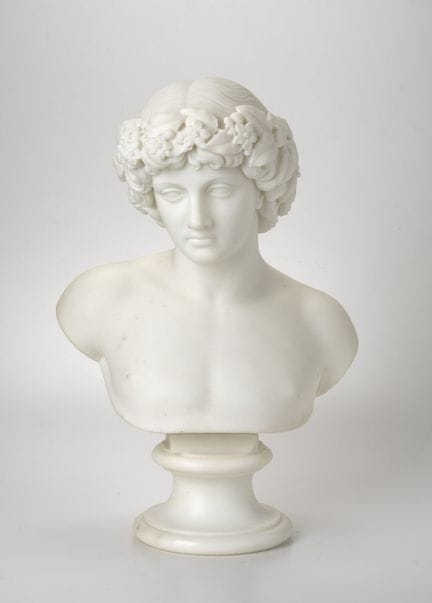 EMMA STEBBINS, American 1815-1882, "Lotus Eater", 
