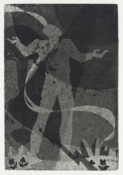 亚伦·道格拉斯（AARON DOUGLAS），美国，1898-1979年，《努力成为男人的男人，19