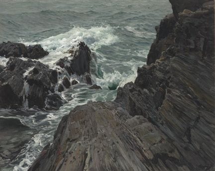 弗雷德里克·J·沃（FREDERICK J. WAUGH），美国，1861-1940年，《卡斯科湾东
