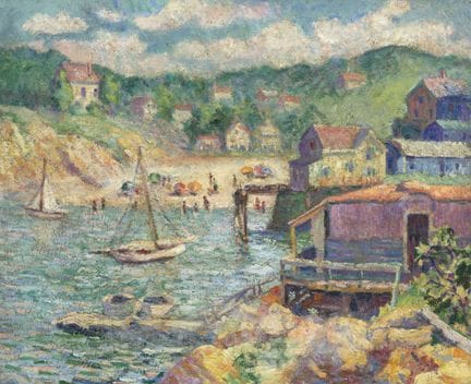 霍尔滕斯·T·费尔内（HORTENSE T. FERNE），美国，1885-1976，《格洛斯特海滩
