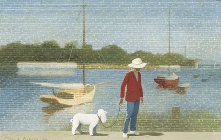 罗伯特·维克雷（ROBERT VICKREY），美国，1926-2011年，《阿尔让特伊的船只》，1